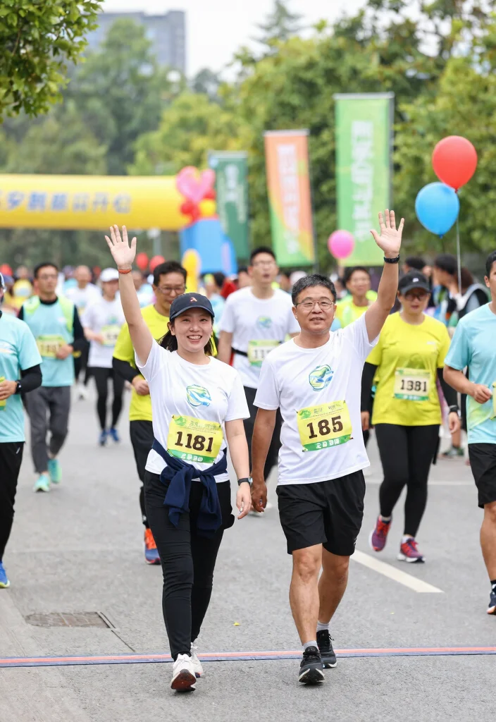 17 One Year Anniversary Ideas That Feel Heartfelt - 16. Organize a Charity Walk Together 1