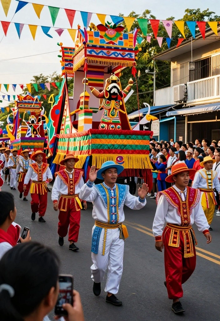 17 Prenup Photoshoot Ideas Philippines Style That Inspire - 1. Festive Street Parade 1