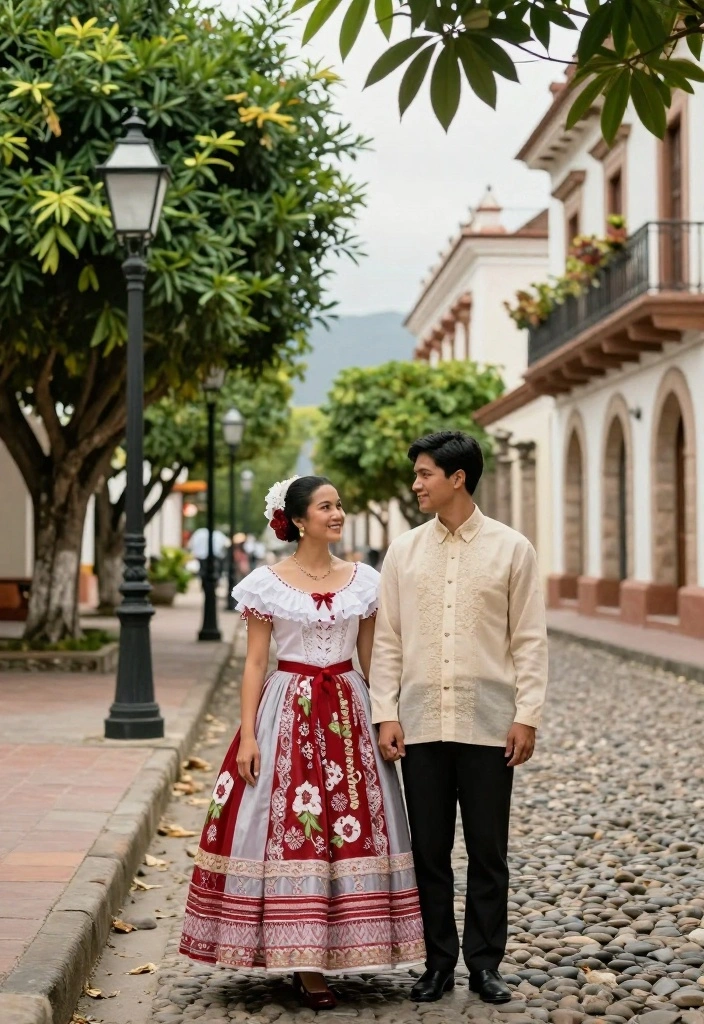 17 Prenup Photoshoot Ideas Philippines Style That Inspire - 4. Traditional Filipino Attire 1