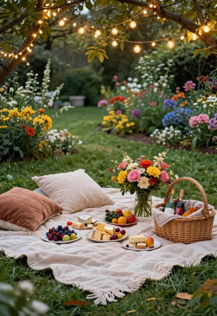 17 Proposal Party Ideas That Feel Intimate And Joyful - 1. Romantic Garden Picnic 1