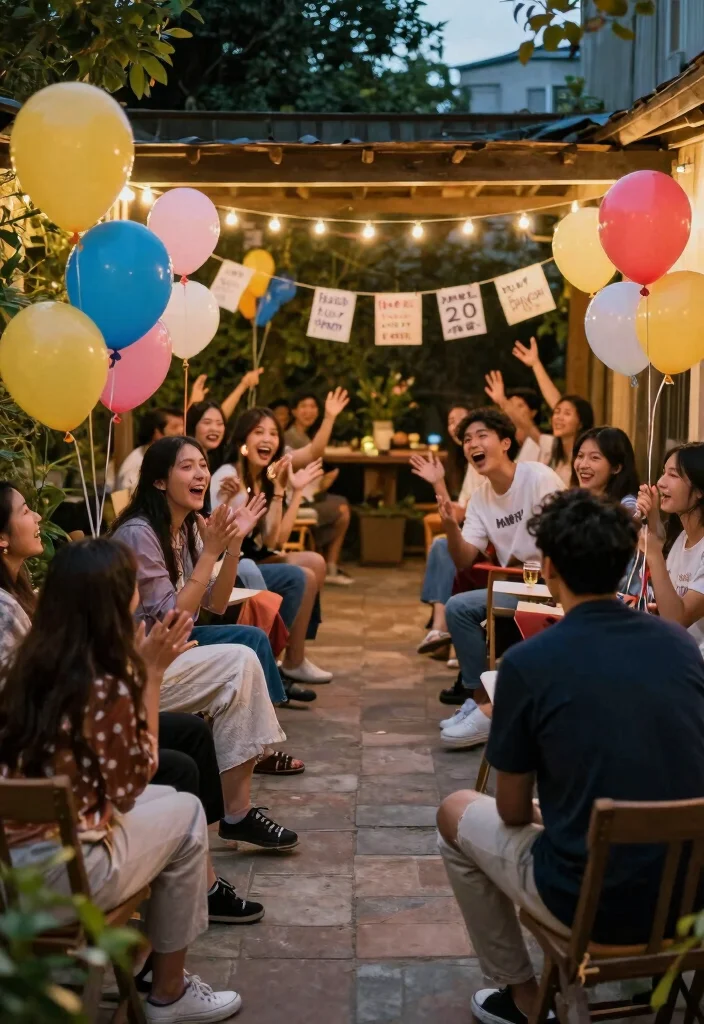 17 Proposal Party Ideas That Feel Intimate And Joyful - 12. Surprise Party Reveal 1