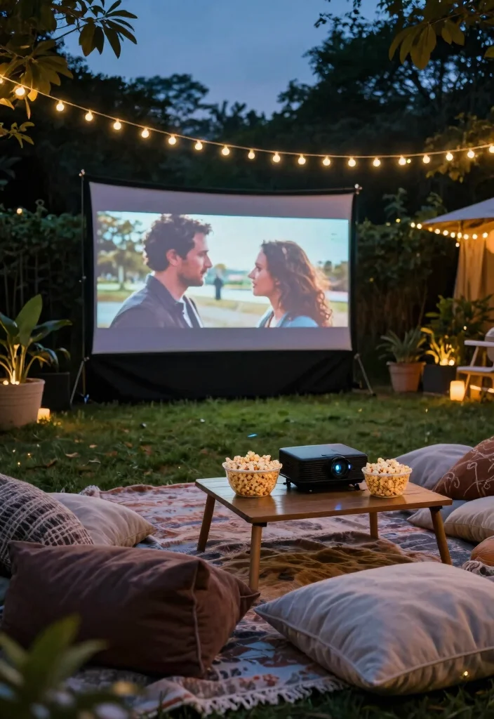 17 Proposal Party Ideas That Feel Intimate And Joyful - 3. Cozy Movie Night 1