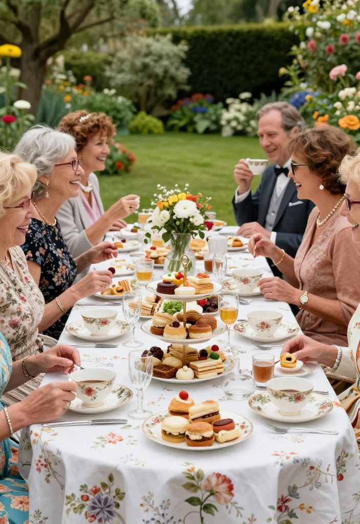 17 Proposal Party Ideas That Feel Intimate And Joyful - 9. Garden Tea Party 1