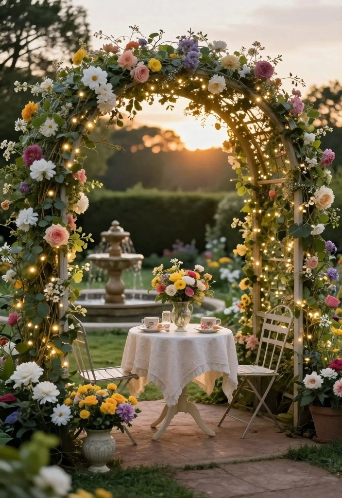 17 Spring Bridal Shower Ideas That Feel Fresh and Floral - 1. Enchanted Garden Theme 1