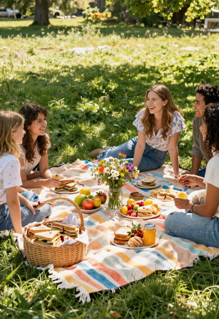 17 Spring Bridal Shower Ideas That Feel Fresh and Floral - 2. Rustic Floral Picnic 1