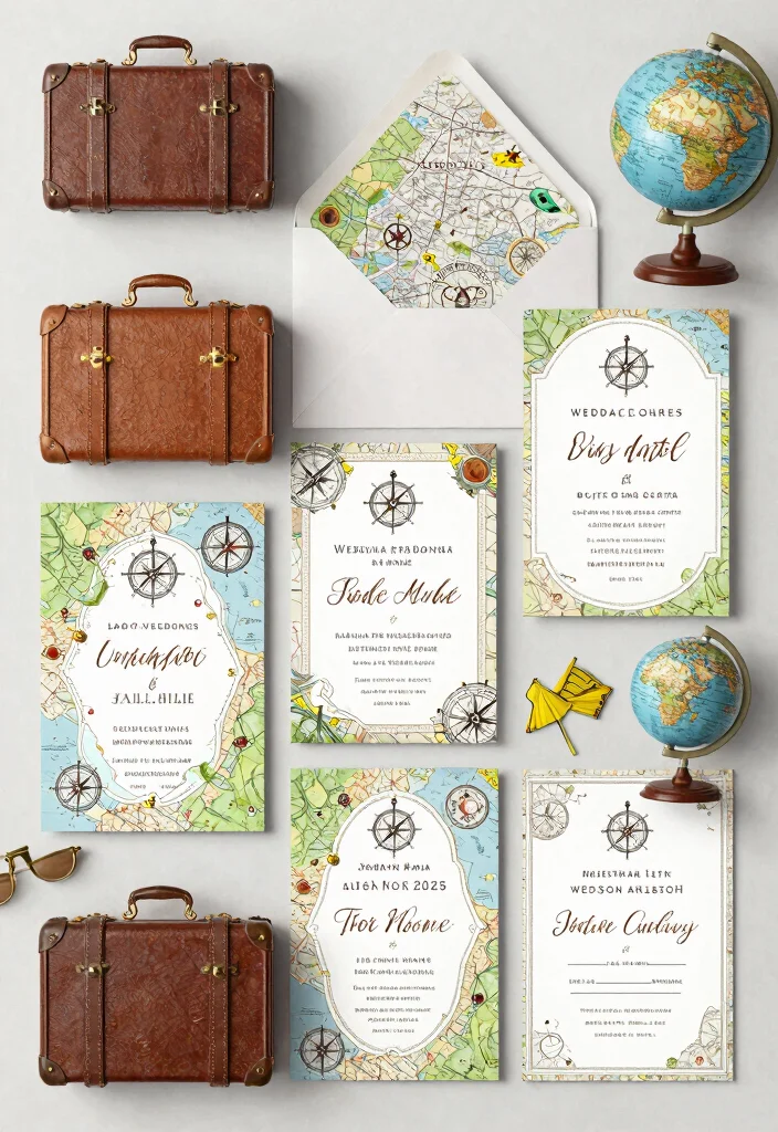17 Wedding Invitations Ideas With Pictures That Stand Out - 17. Adventure-Themed Invitations 1