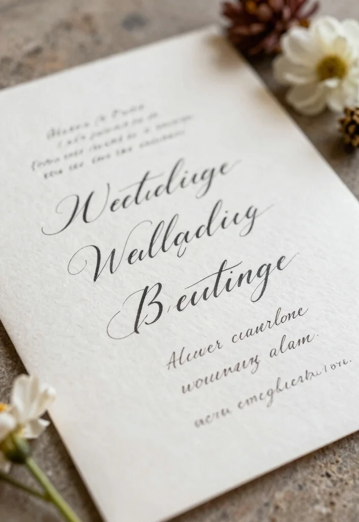 17 Wedding Invitations Ideas With Pictures That Stand Out - 8. Handwritten Invitations 1