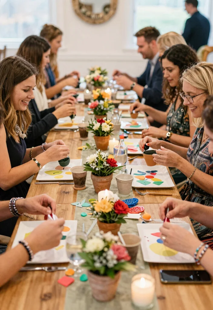 17 Western Wedding Ideas That Blend Country and Elegance - 15. DIY Decor Stations 1