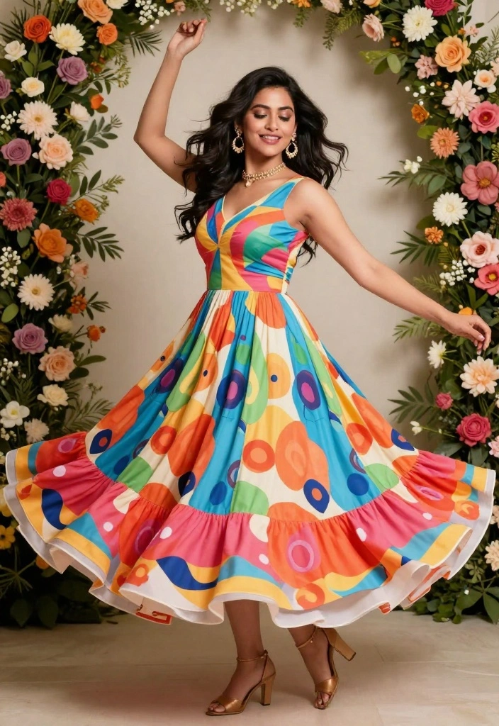 18 Anniversary Dress Ideas That Feel Elegant And Timeless - 17. The Timeless Fit-and-Flare Dress 1