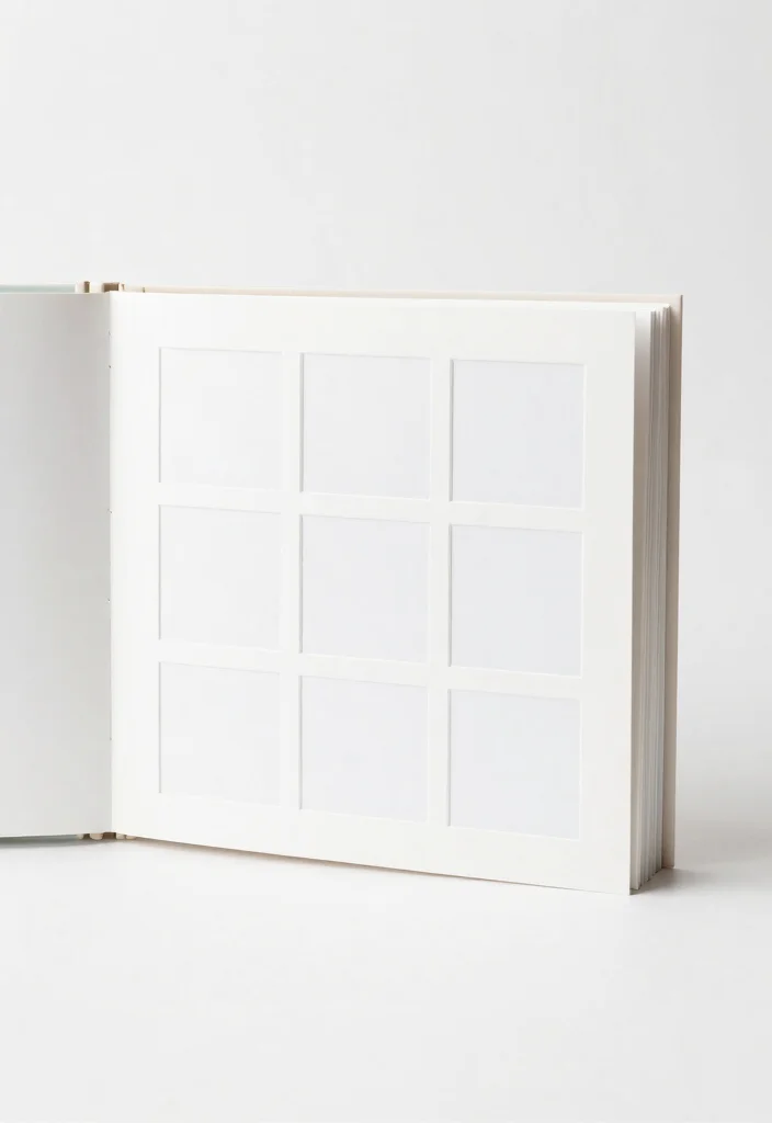 18 Anniversary Photo Album Ideas That Tell Your Story - 13. Minimalist Charm 1