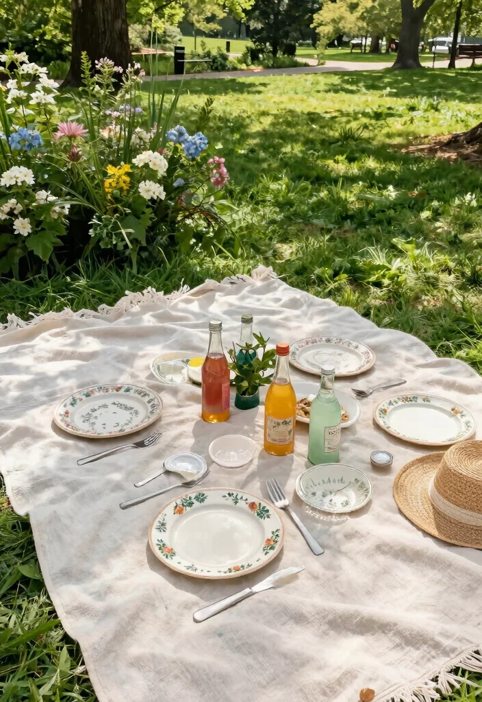 18 Bridal Shower Gift Ideas That She Will Actually Use - 16. Vintage-Inspired Picnic Set 1