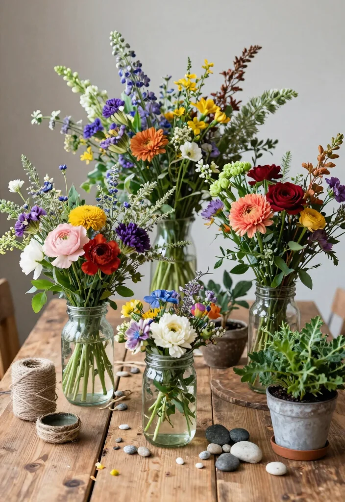 18 Bridal Shower Home Decor Ideas That Elevate Any Space - 2. Sustainable Floral Arrangements 1