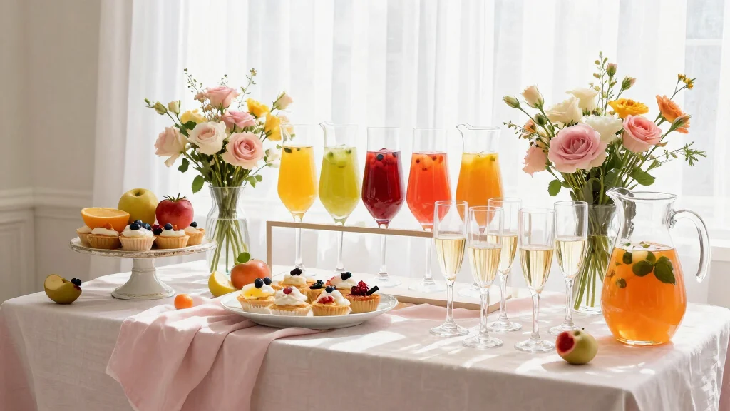 18 Bridal Shower Mimosa Bar Ideas Guests Will Love