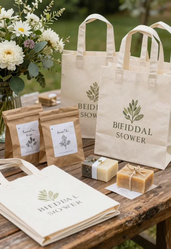 18 Bridal Shower Outdoor Ideas That Feel Bright and Fun - 13. Eco-Friendly Party Favors 1