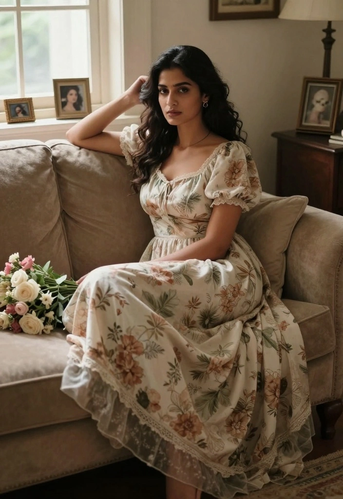 18 Bride Photoshoot Ideas That Capture Timeless Beauty - 13. Intimate Home Setting 1