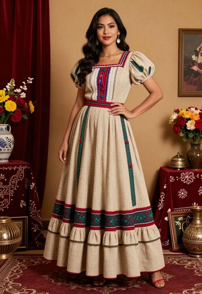 18 Bride Photoshoot Ideas That Capture Timeless Beauty - 17. Captivating Cultural Elements 1