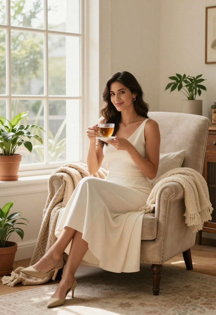 18 Bride To Be Photoshoot Ideas That Capture Glow - 12. Cozy Indoor Setup 1