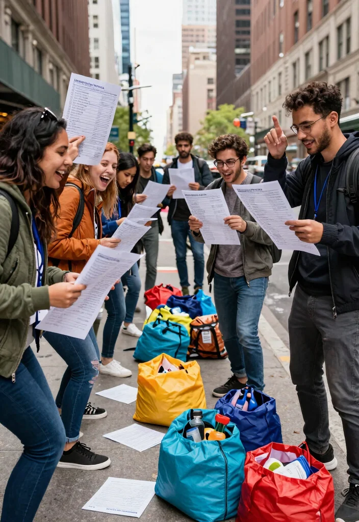 18 Brides Party Ideas That Are Fun And Memorable - 11. Scavenger Hunt 1