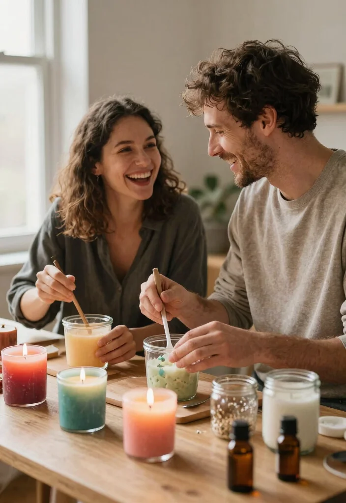 18 Eco-Friendly 5 Year Anniversary Ideas That Celebrate Growth Together - 12. Make a DIY Eco-Friendly Candle Together 1