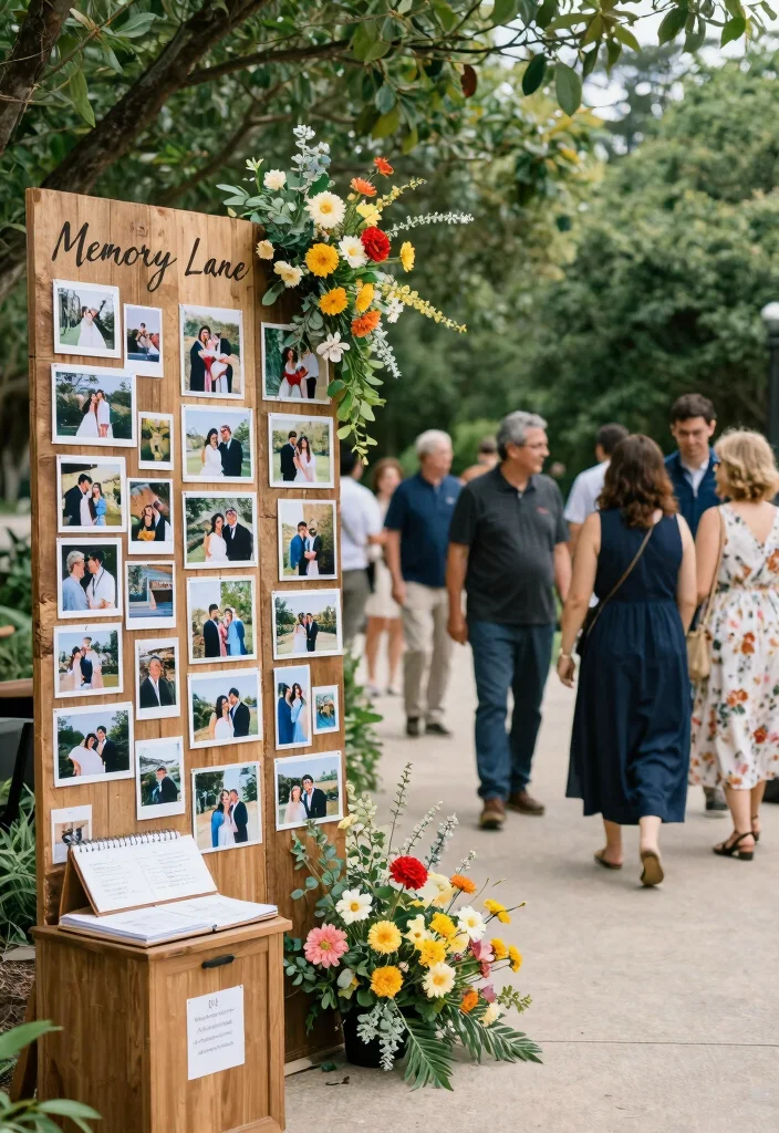 18 Engagement Party Ideas That Kick Off the Celebration - 10. Memory Lane Walk 1