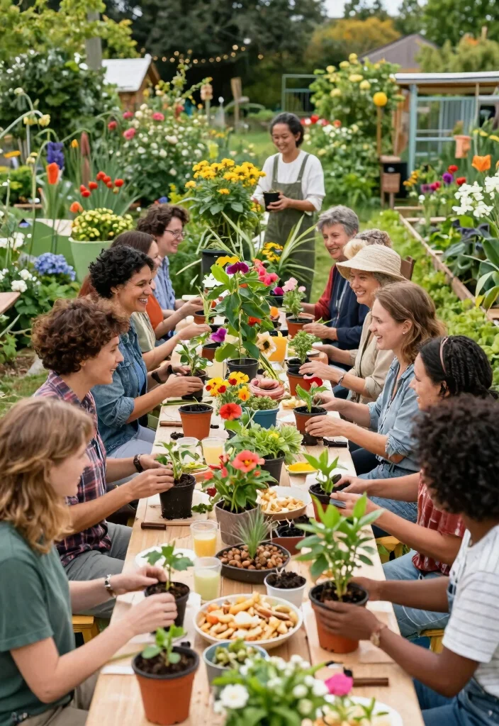 18 Engagement Party Ideas That Kick Off the Celebration - 15. Community Garden Party 1