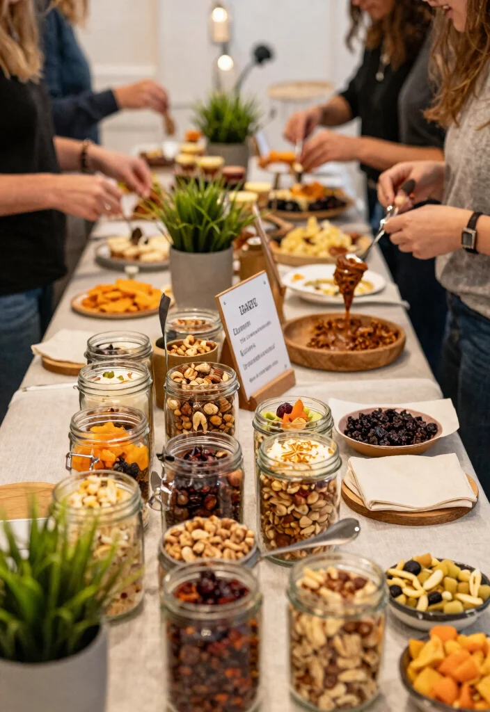18 Engagement Party Ideas That Kick Off the Celebration - 6. Zero-Waste Dessert Bar 1