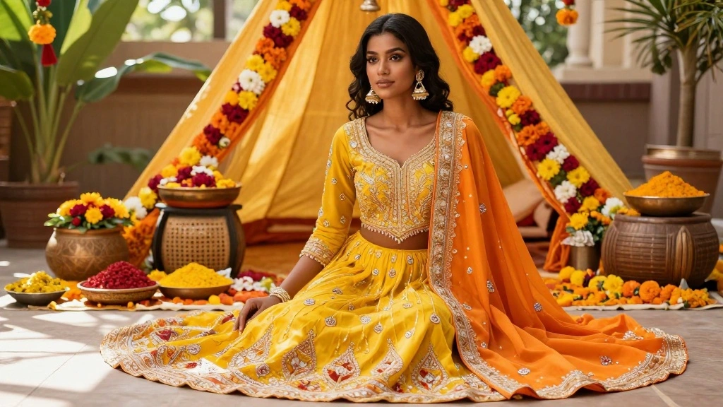 18 Haldi Outfit Ideas That Shine in Every Photo