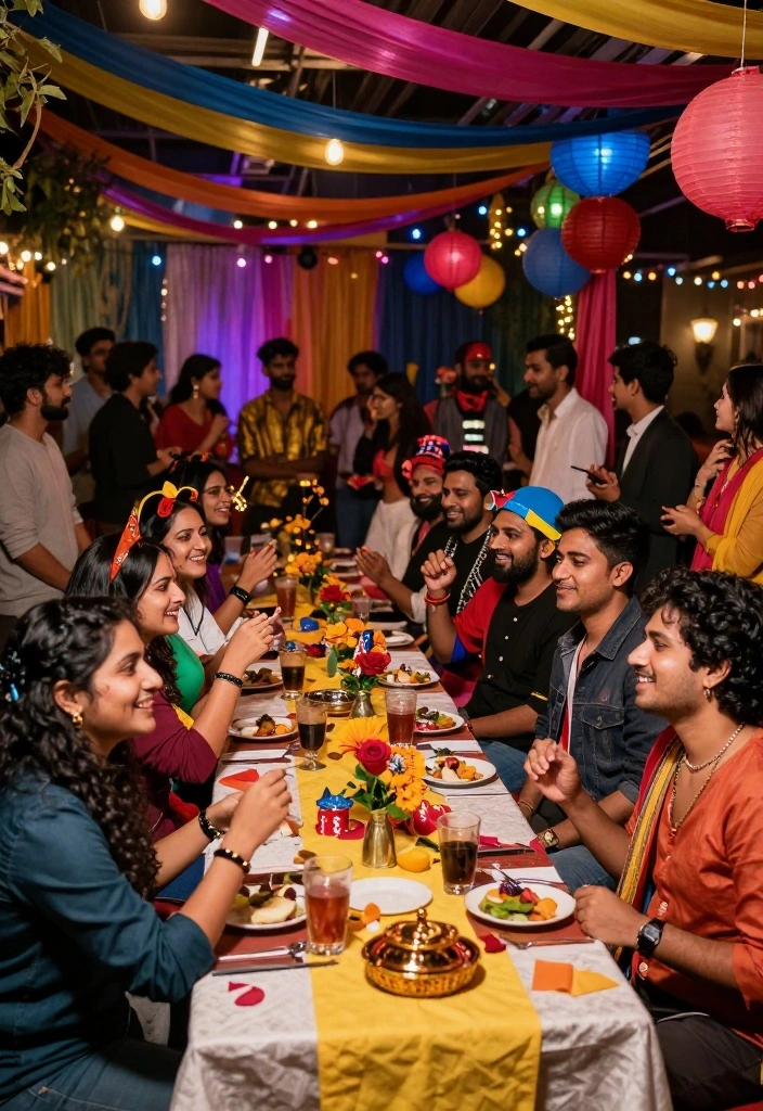 18 Meaningful 20th Anniversary Party Ideas for Couples - 13. Theme Party Night 1