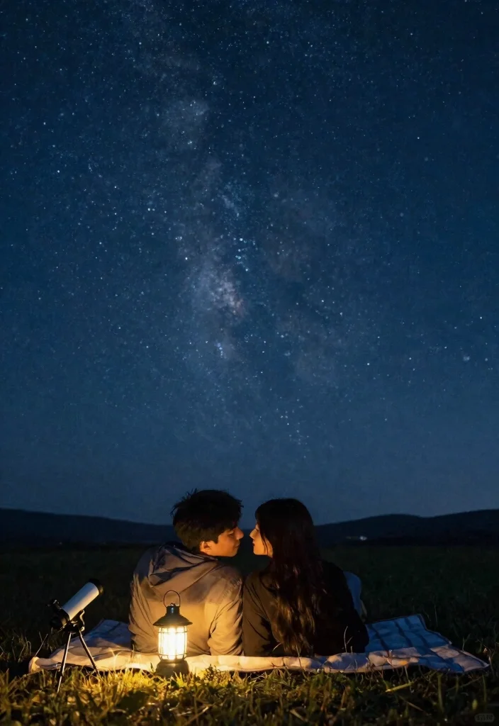 18 Meaningful 20th Anniversary Party Ideas for Couples - 16. Star Gazing Night 1