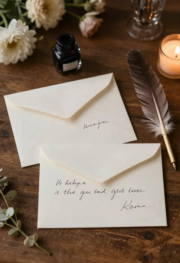 18 Meaningful 20th Anniversary Party Ideas for Couples - 9. Handwritten Love Letters 1
