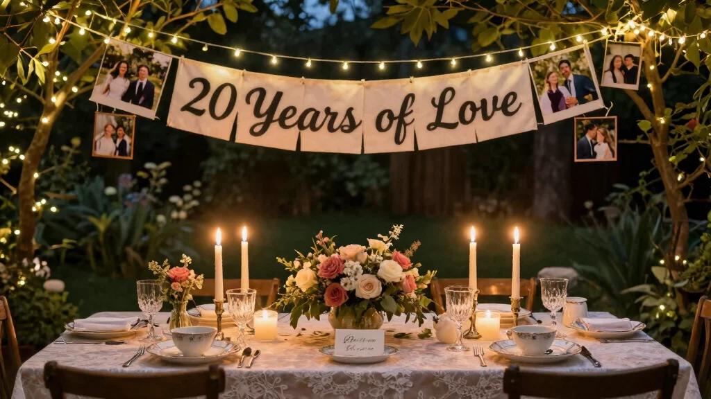 18 Meaningful 20th Anniversary Party Ideas for Couples