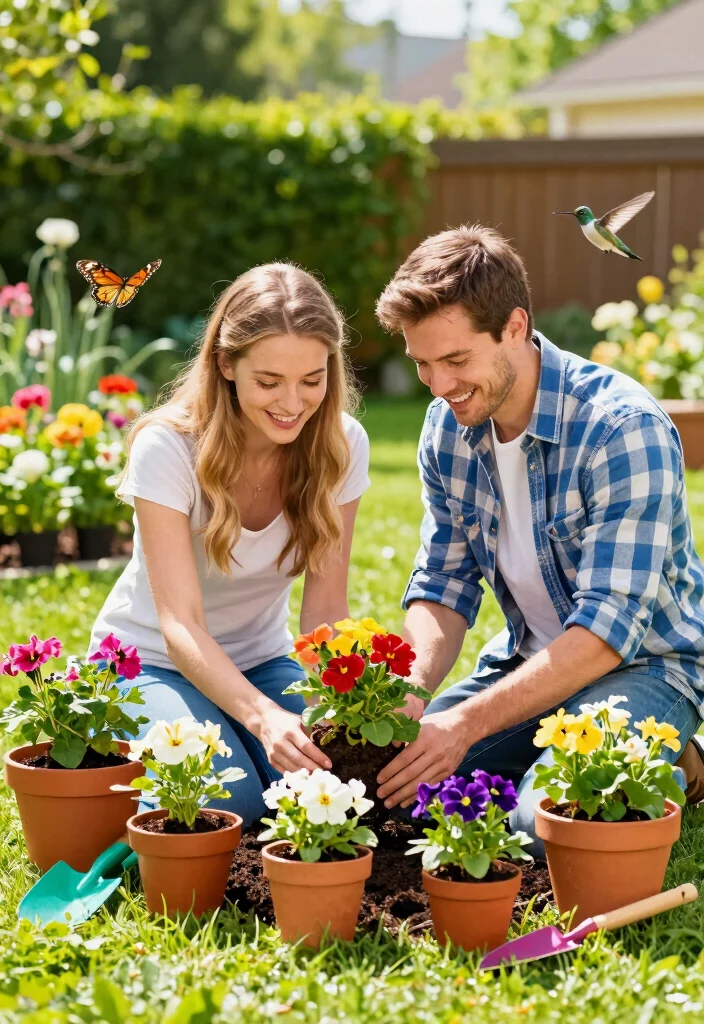 18 One Year Anniversary Date Ideas That Rekindle Love - 11. Gardening Together 1
