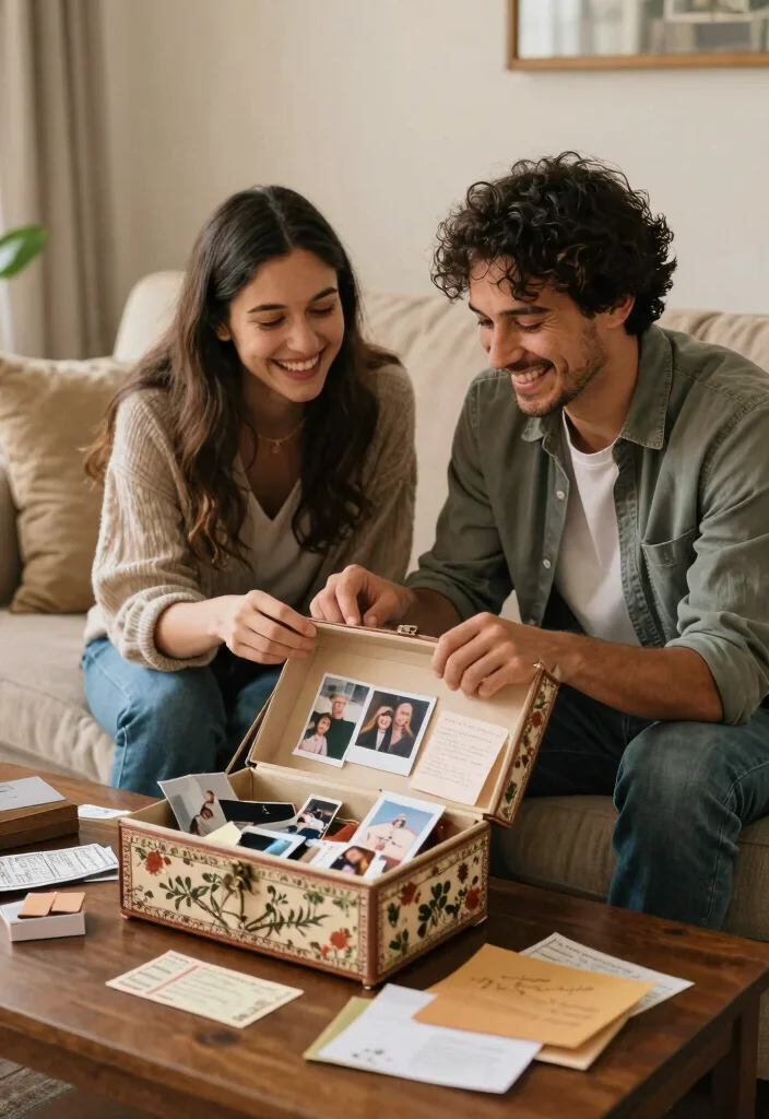 18 One Year Anniversary Date Ideas That Rekindle Love - 8. Create a Time Capsule 1