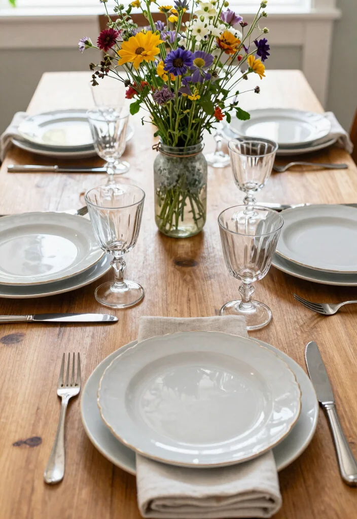 18 Pajama Party Bridal Shower Ideas That Feel Cozy - 6. Eco-Chic Table Settings 1