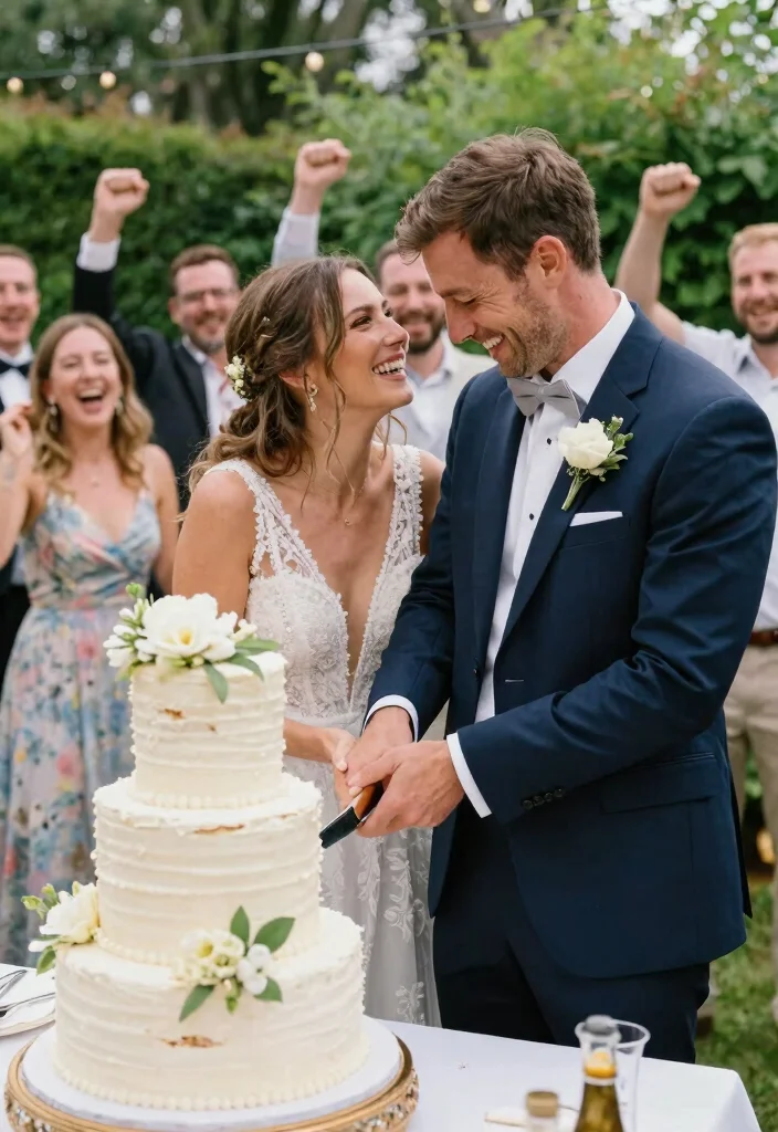 18 Photoshoot Ideas Wedding Edition That Capture Emotion - 10. The Cake Cut 1
