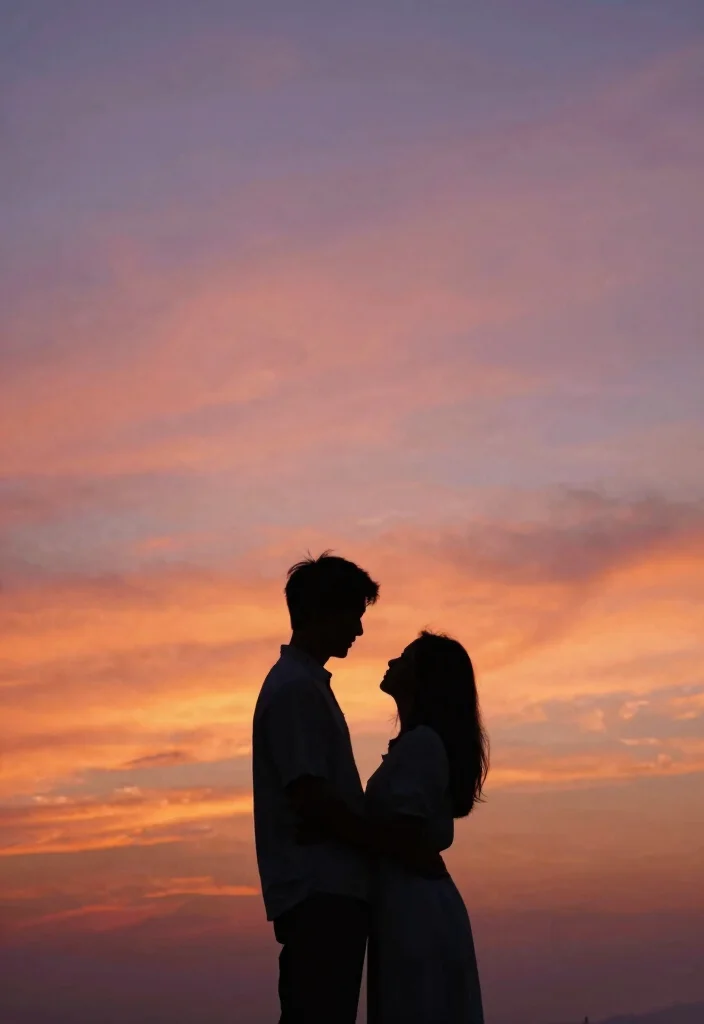 18 Photoshoot Ideas Wedding Edition That Capture Emotion - 7. Sunset Silhouettes 1