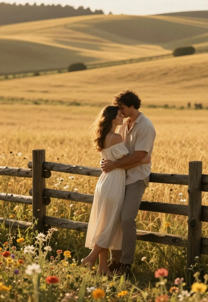 18 Post Wedding Photoshoot Ideas That Capture Joy - 10. Countryside Charm 1