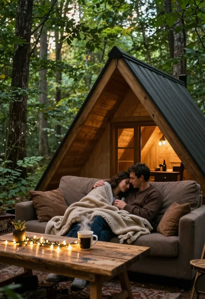 18 Post Wedding Photoshoot Ideas That Capture Joy - 2. Cozy Cabin Getaway 1