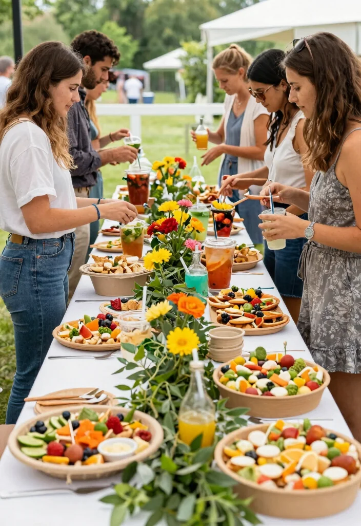 18 Pre Wedding Party Ideas That Kick Off The Celebration - 2. Zero-Waste Engagement Party 1