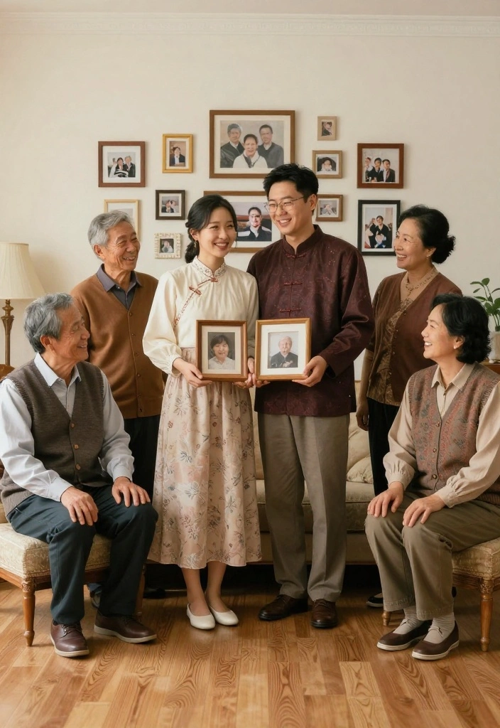 18 Prenup Photoshoot Ideas That Tell Your Story - 16. Family Heritage Showcase 1