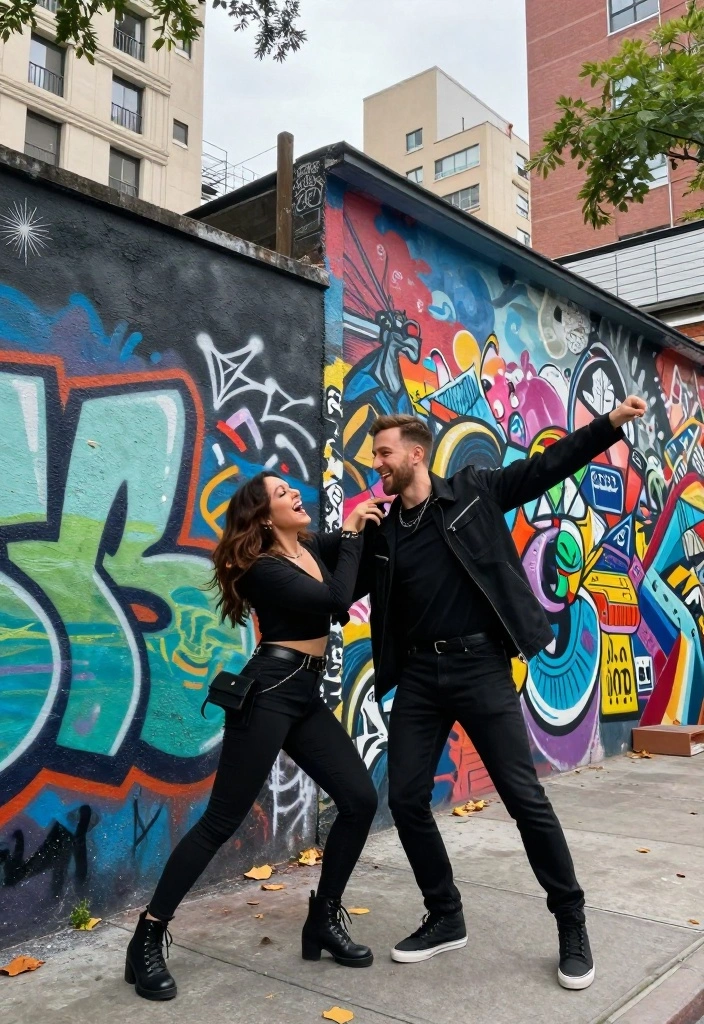 18 Prenup Photoshoot Ideas That Tell Your Story - 3. Artistic Urban Vibes 1