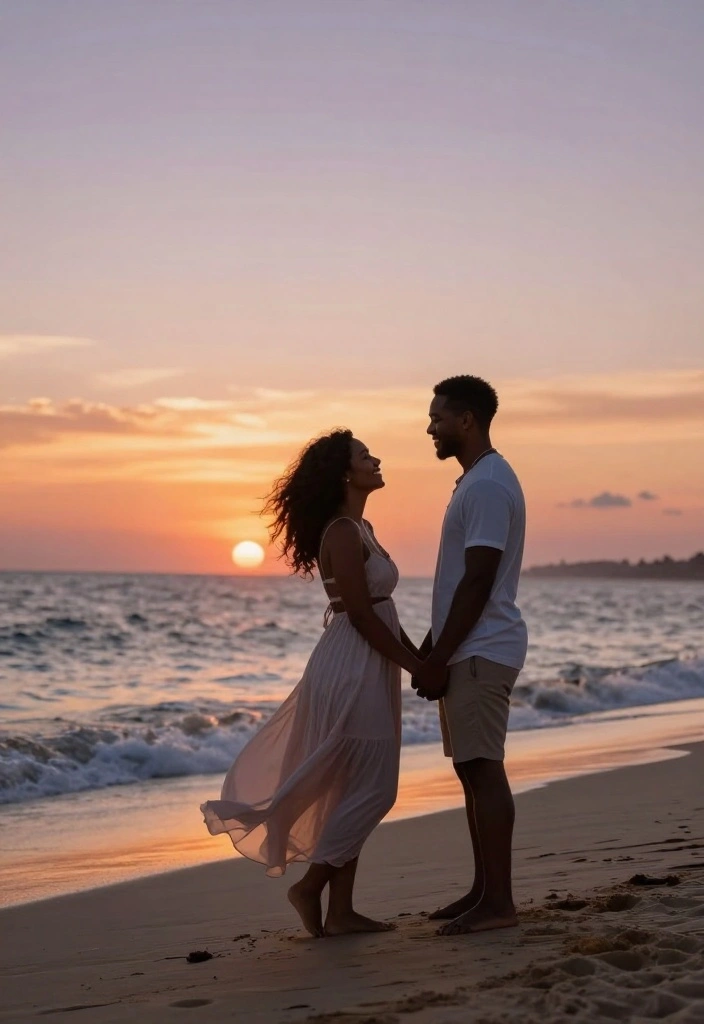 18 Prenup Photoshoot Ideas That Tell Your Story - 8. Beachside Bliss 1