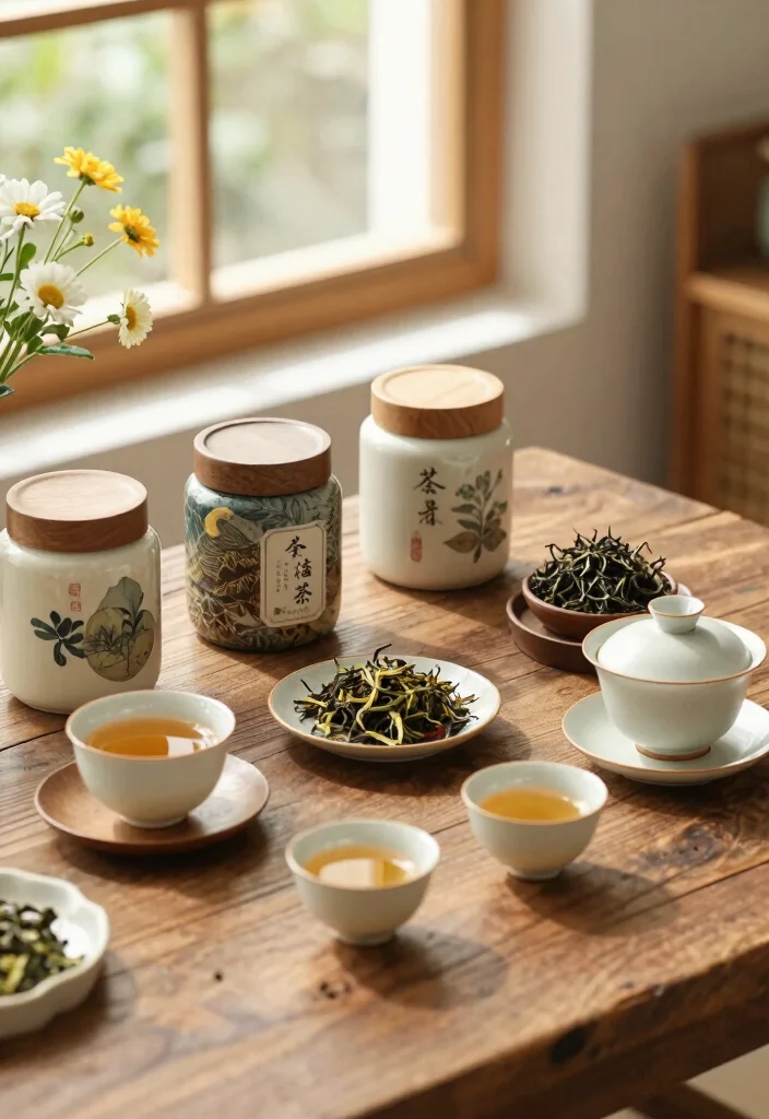 18 Wedding Anniversary Gift Ideas That Show Your Love - 17. Handcrafted Organic Tea Set 1