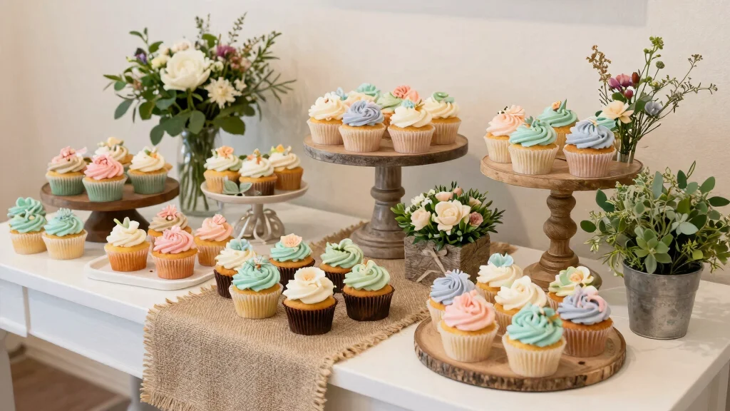 18 Wedding Cupcake Table Ideas That Look Beautiful