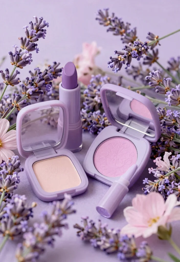 18 Wedding Makeup Ideas That Highlight Your Glow - 13. Soft Lavender Hues 1