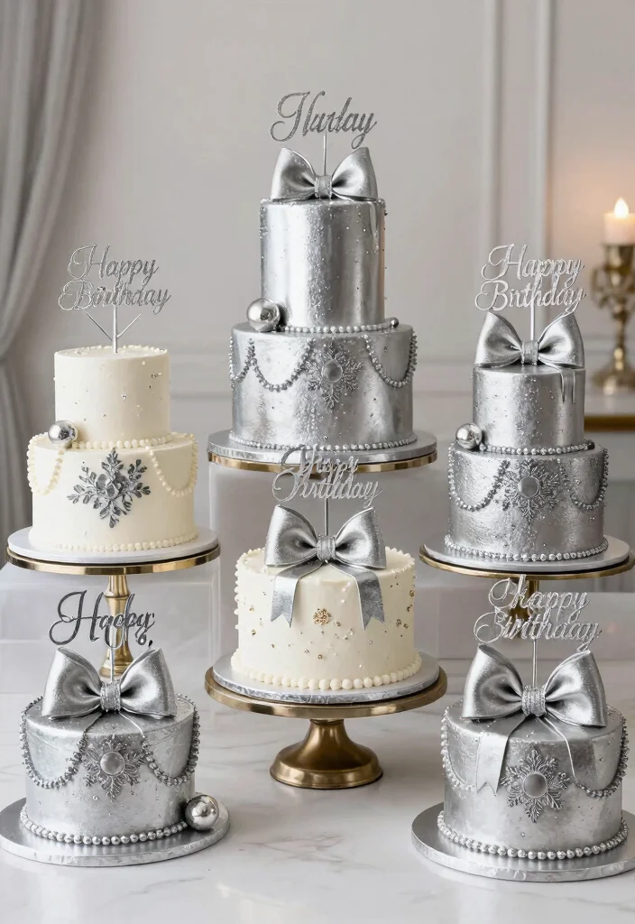 19 25th Anniversary Cake Ideas With Silver Elegance - Conclusion 1