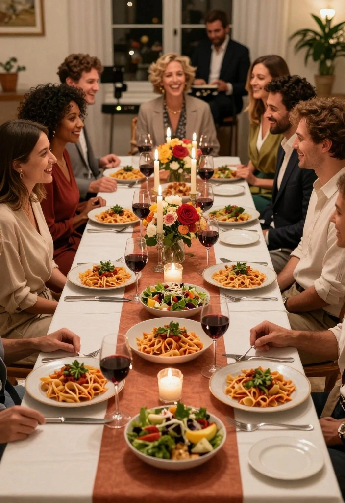 19 60 Wedding Anniversary Ideas To Celebrate A Lifetime Together - 11. Organize a Themed Dinner Party 1