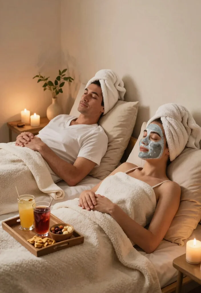 19 60 Wedding Anniversary Ideas To Celebrate A Lifetime Together - 15. Set Up a DIY Spa Day 1