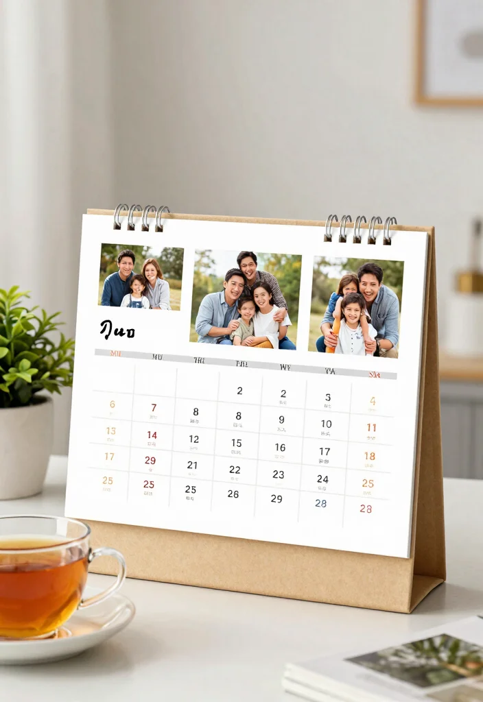 19 60 Wedding Anniversary Ideas To Celebrate A Lifetime Together - 16. Make a Custom Calendar 1