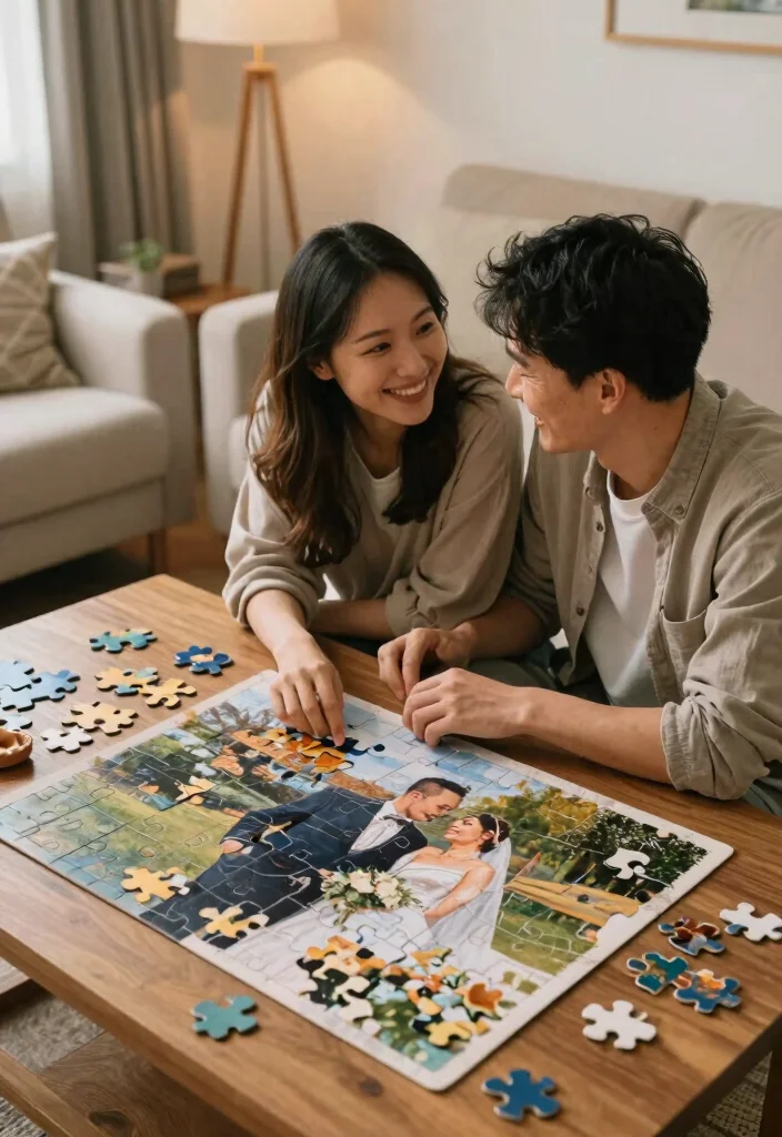 19 60 Wedding Anniversary Ideas To Celebrate A Lifetime Together - 8. Create a Personalized Puzzle 1